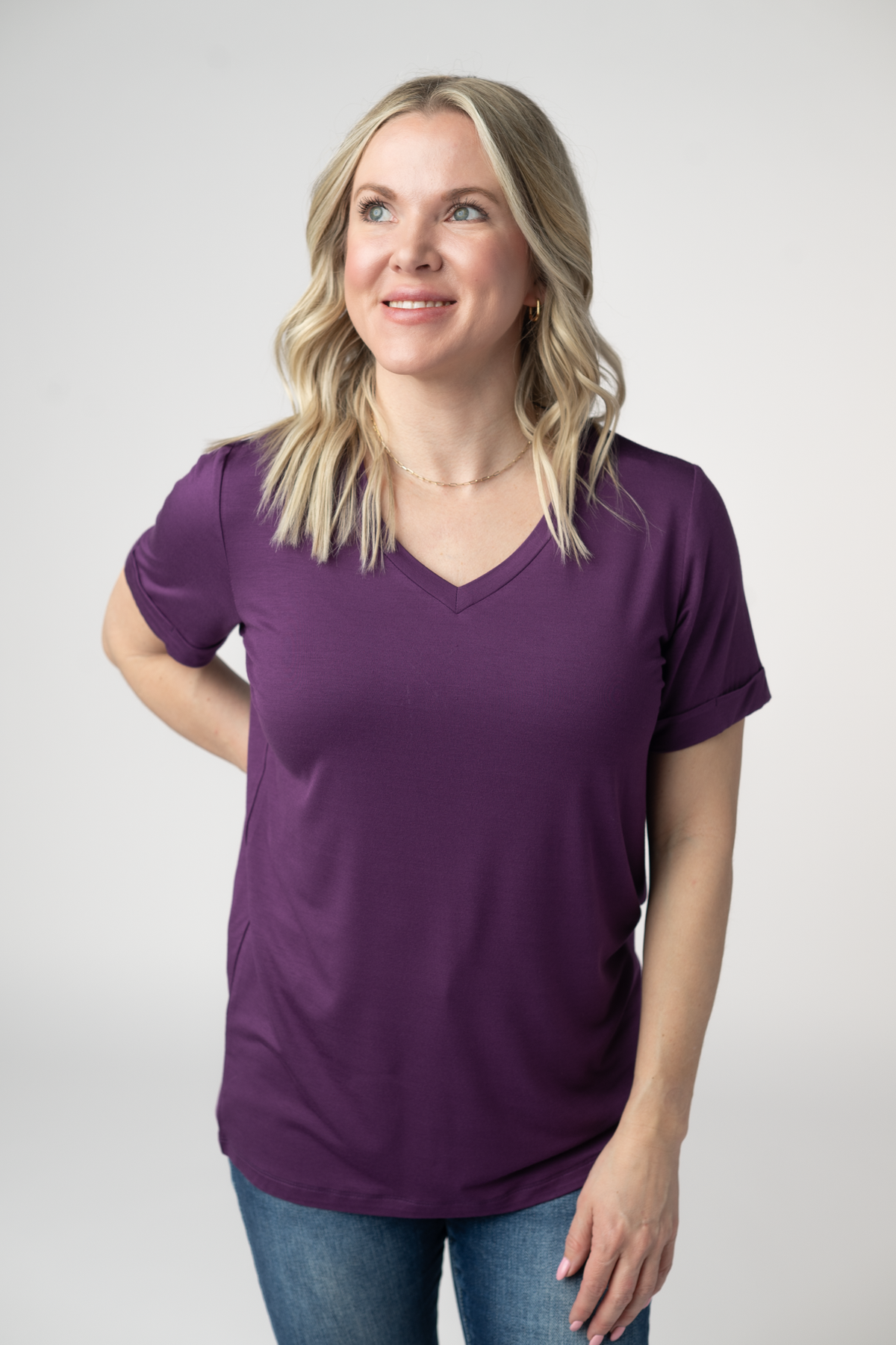 Sophie Top in Purple