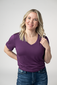 Sophie Top in Purple