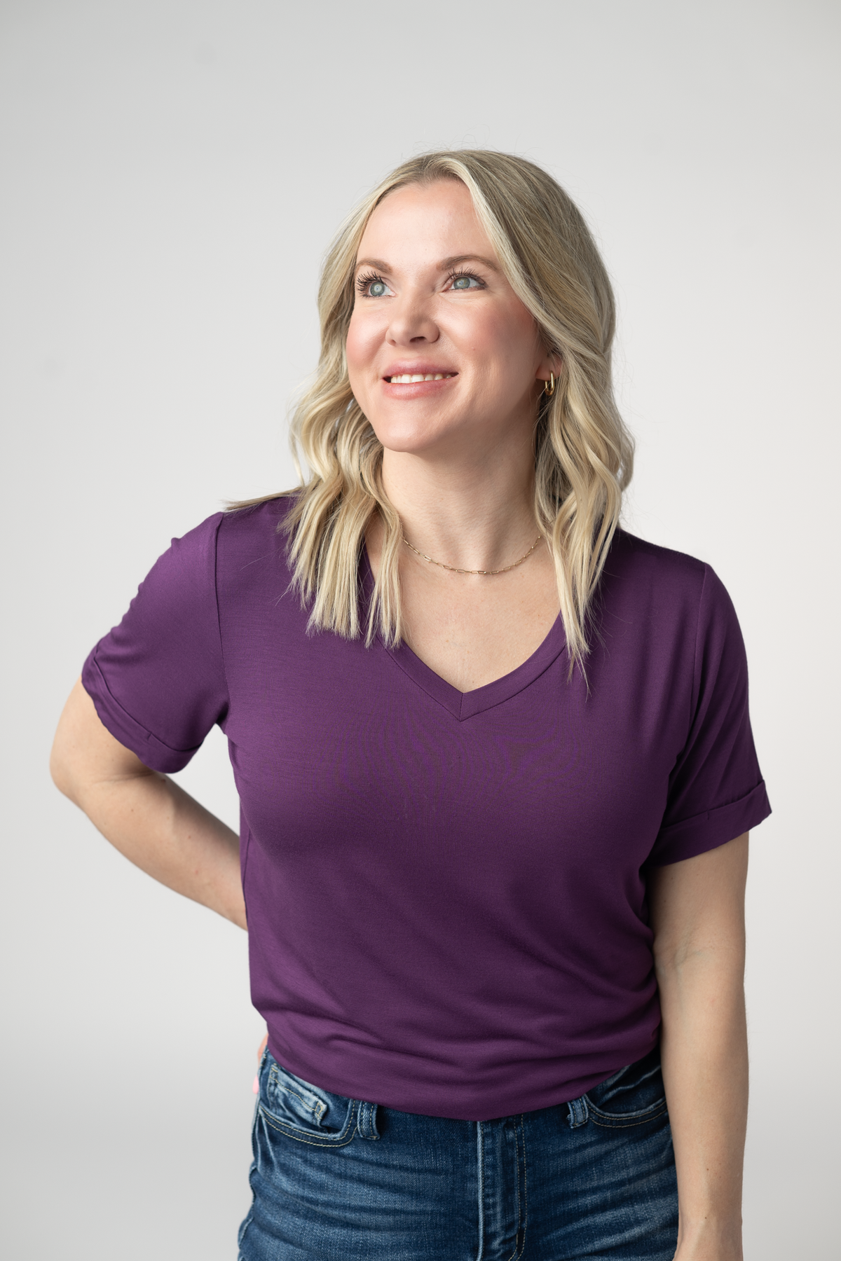 Sophie Top in Purple