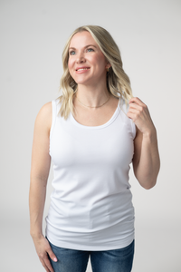 Ava Tank in White
