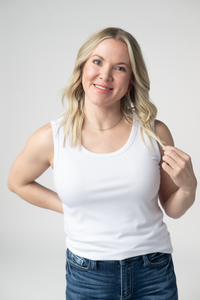 Ava Tank in White