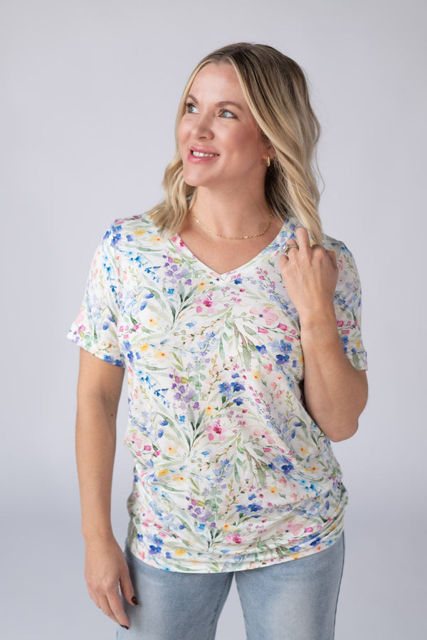 Sophie Tee in Cottage Floral