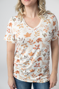 Sophie Top in Autumn Leaves