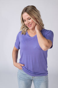 Sophie Tee in Periwinkle Purple