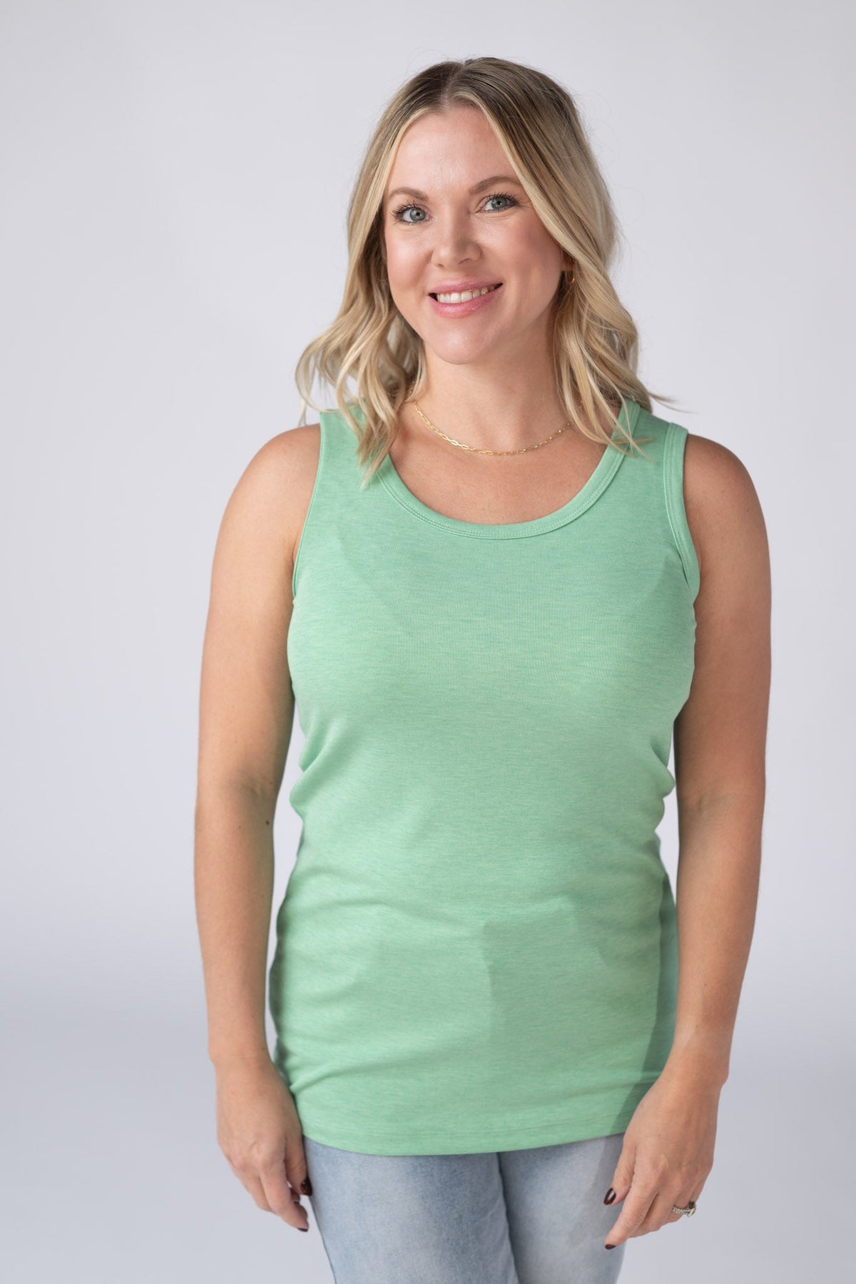 Ava Tank in Green