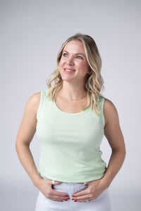 Ava Tank in Lime