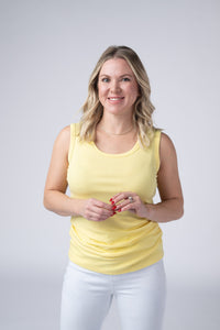 Ava Tank in Yellow