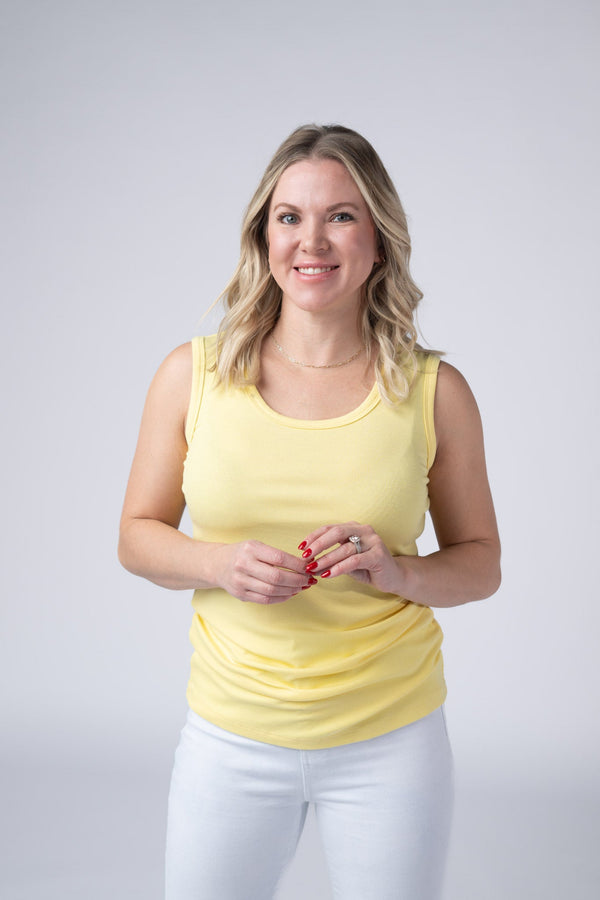 Ava Tank in Yellow