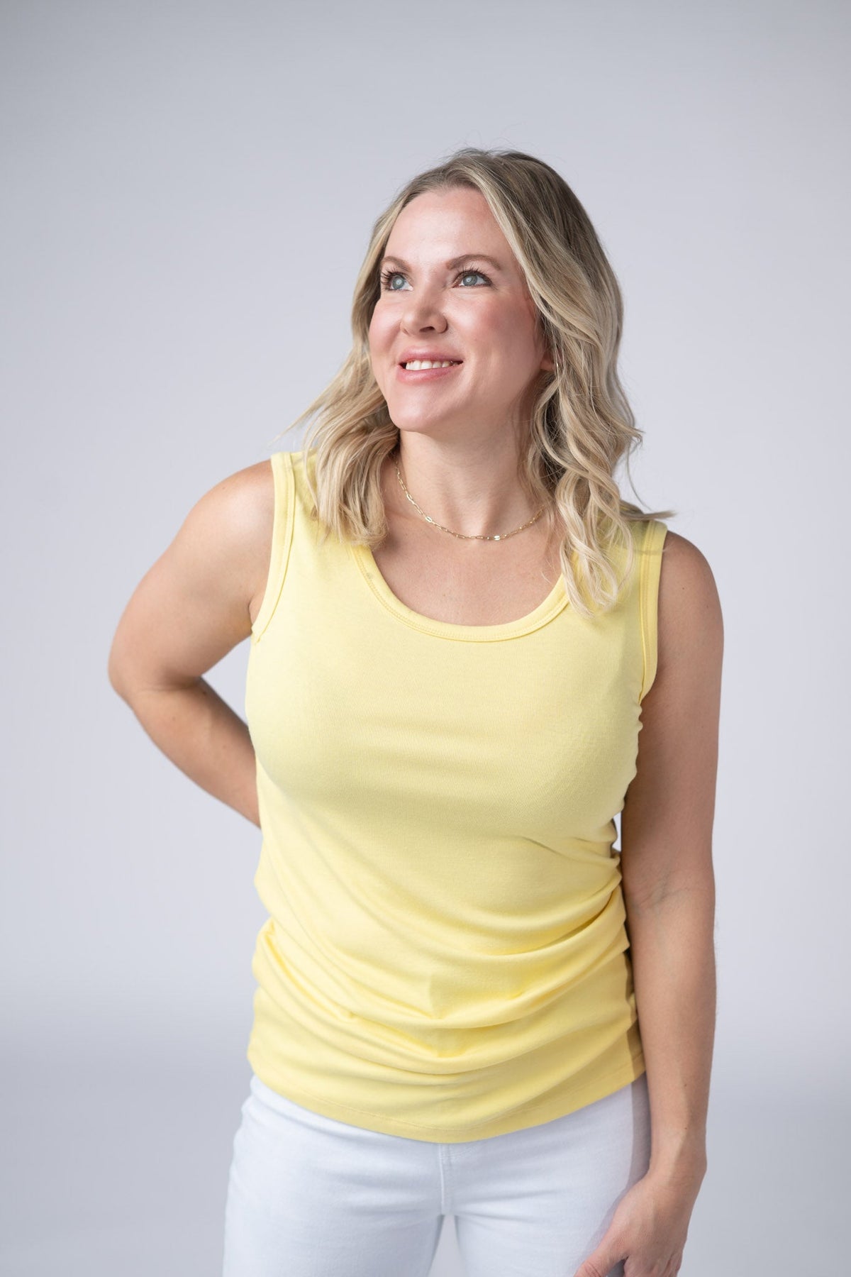 Ava Tank in Yellow