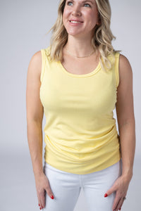 Ava Tank in Yellow