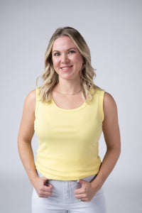 Ava Tank in Yellow