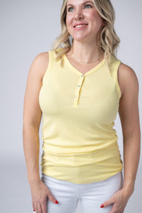 Addison Tank in Yellow