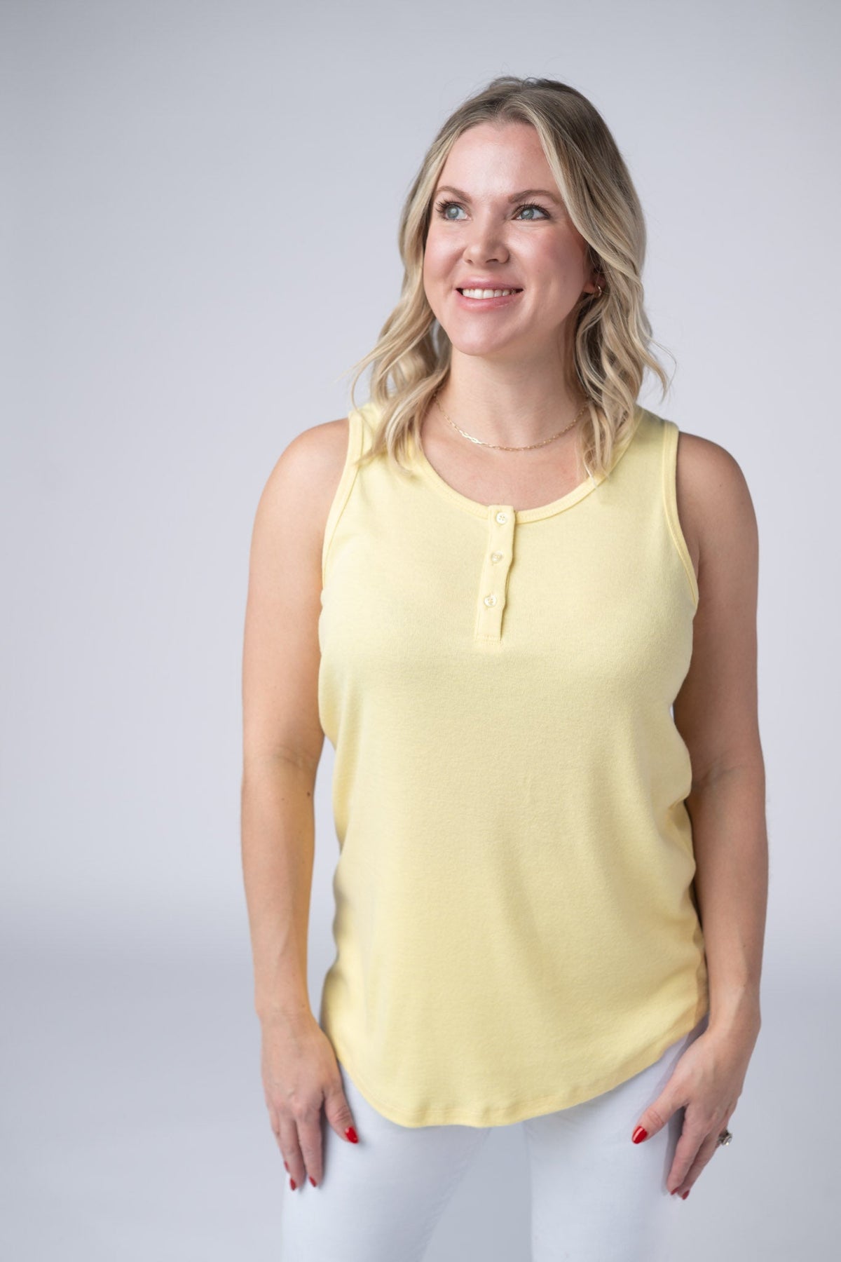 Alison Henley Tank in Yellow