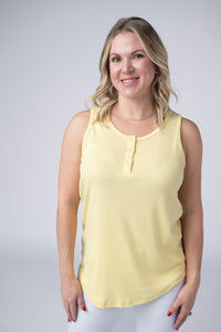 Alison Henley Tank in Yellow