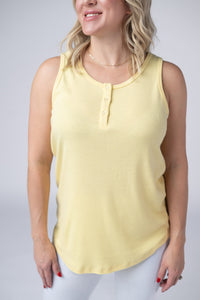 Alison Henley Tank in Yellow