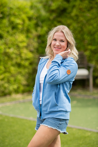Fullzip Hoodie in Blue