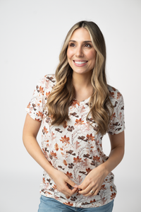 Sophie Top in Fall Foliage