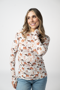 Blair Long Sleeve Topin Fall Foliage