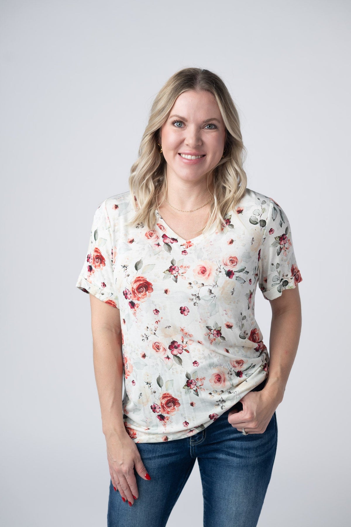 Sophie Tee in Pink Bloom