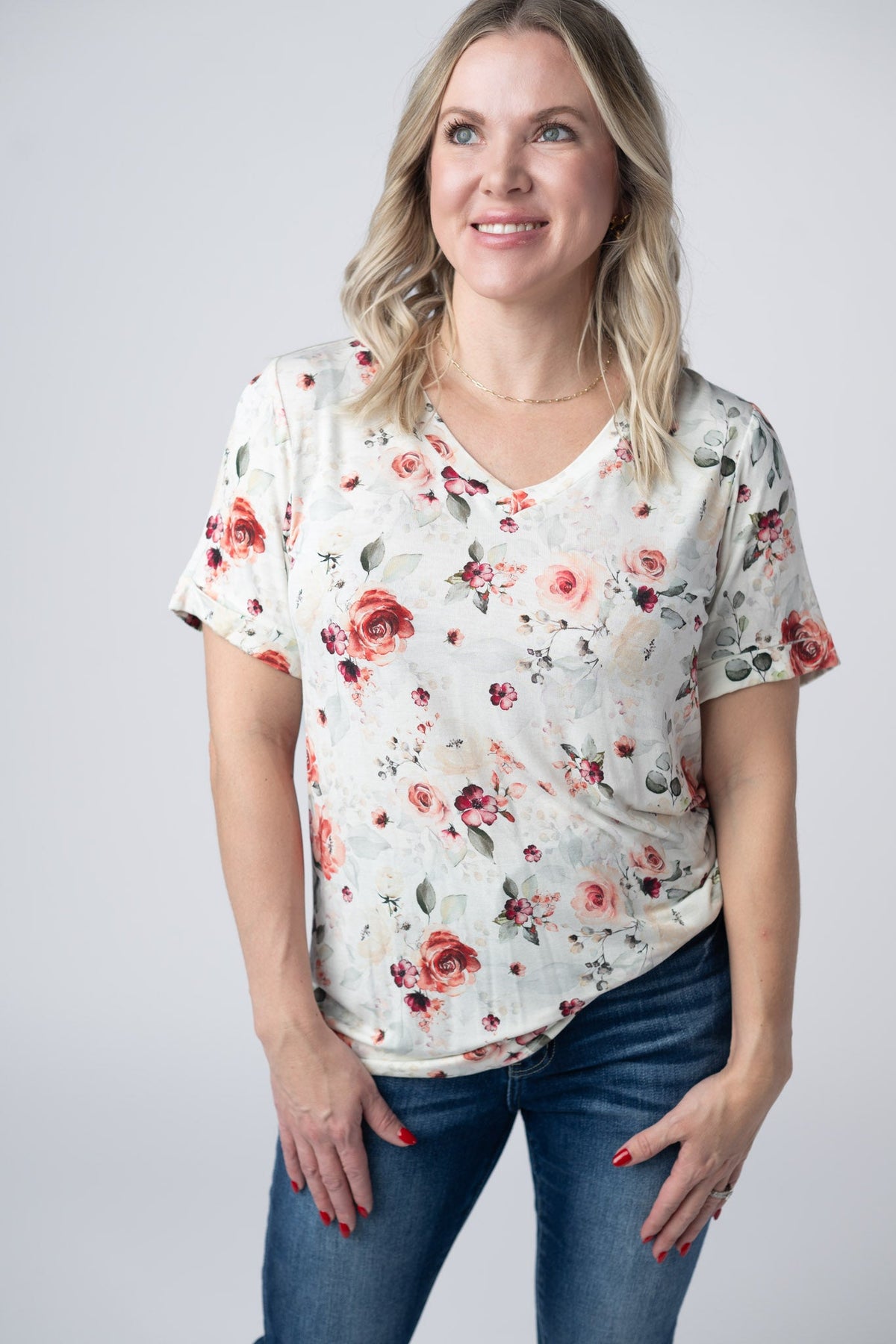 Sophie Tee in Pink Bloom