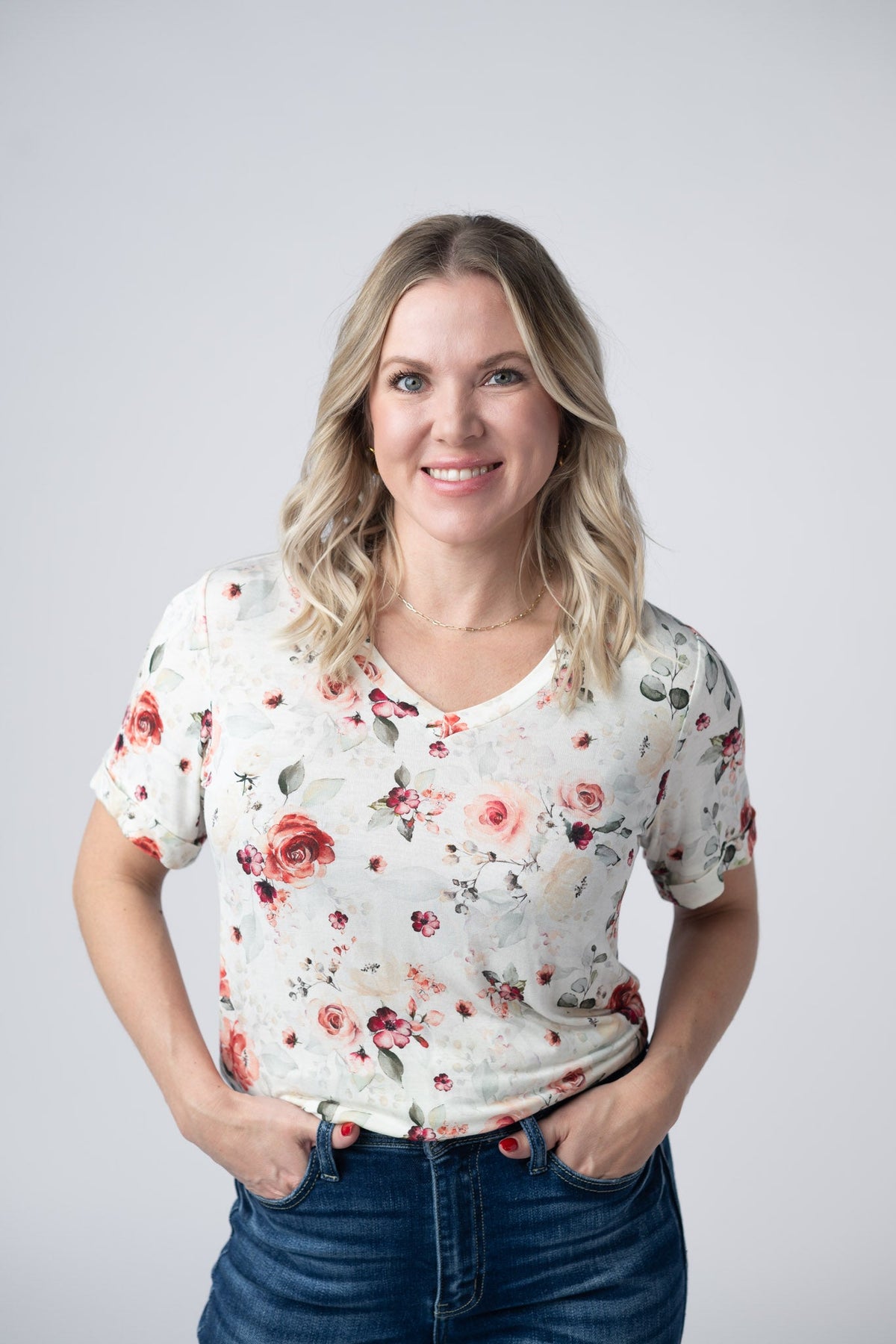 Sophie Tee in Pink Bloom