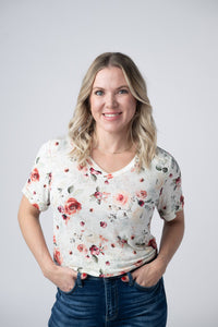 Sophie Tee in Pink Bloom