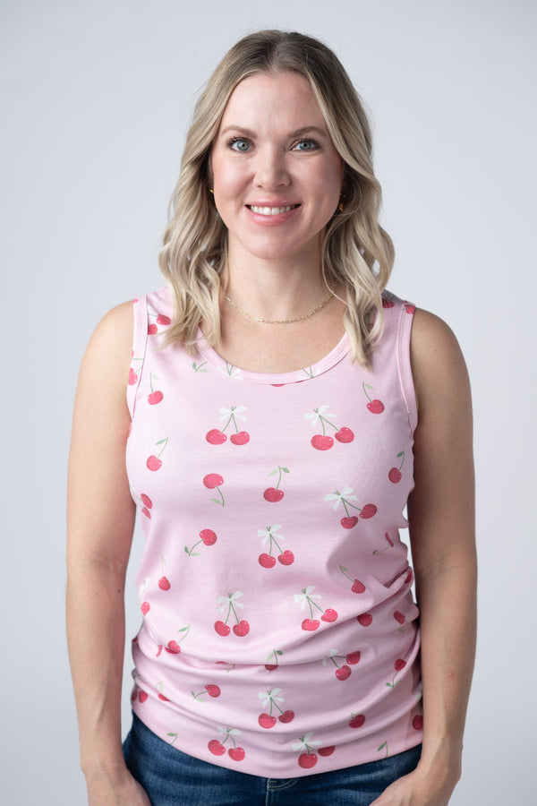 Ava Tank in Cherries