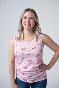 Ava Tank in Cherries