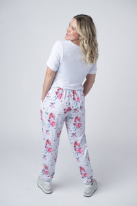 Classic Joggers in Pink Bloom