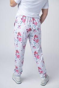 Classic Joggers in Pink Bloom