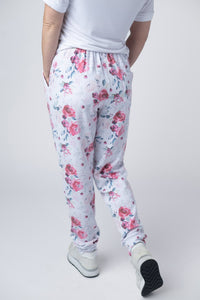Classic Joggers in Pink Bloom