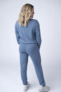 Corrine Joggers in Denim