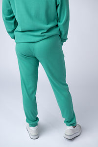Corrine Joggers in Emerald