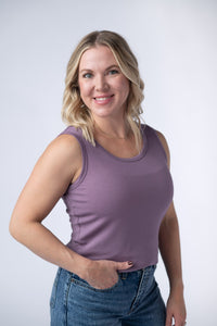 Ava Tank in Dusty Lavender