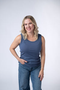 Ava Tank in Blue