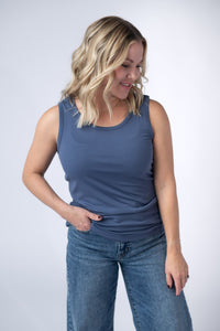 Ava Tank in Blue
