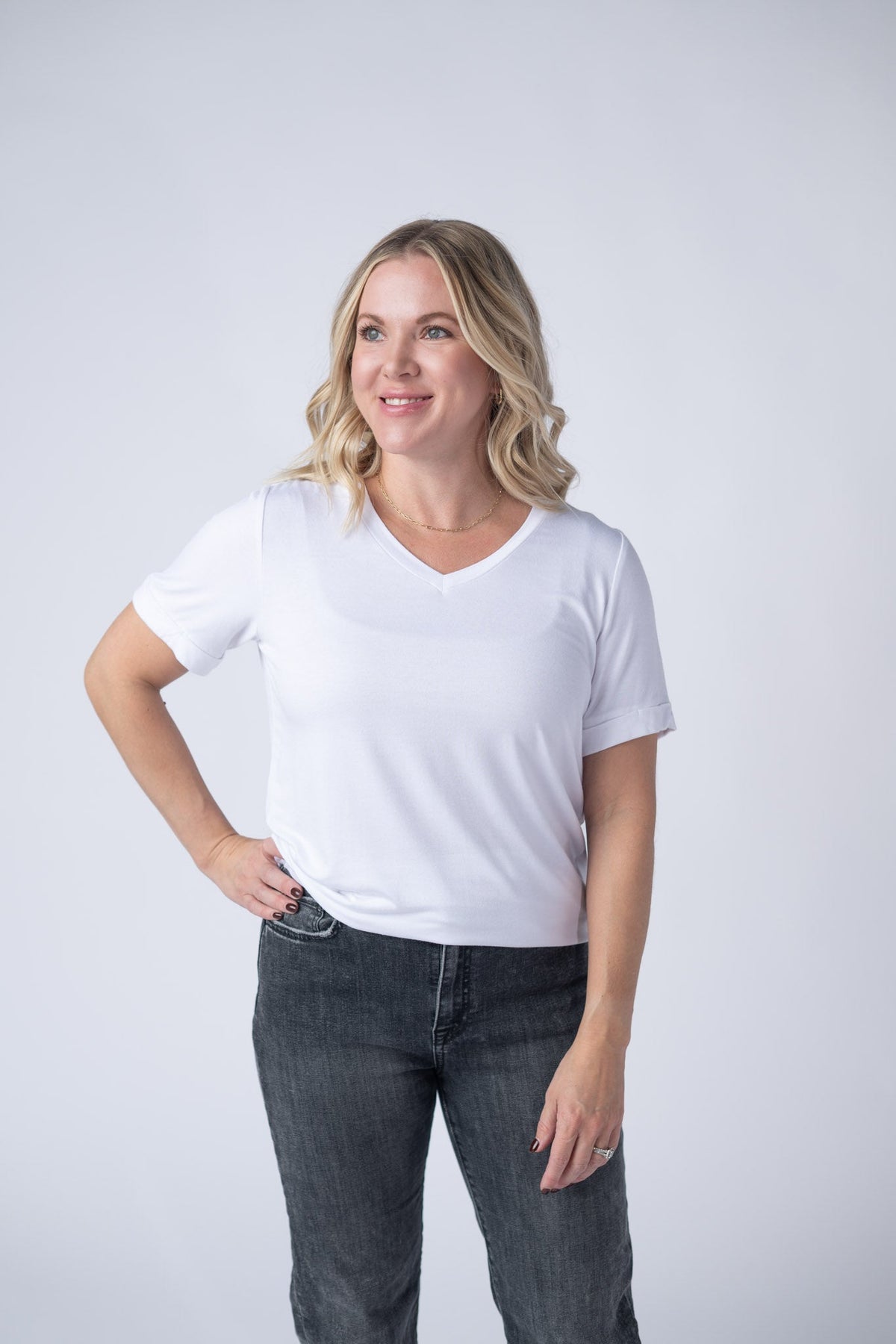 Sophie Tee in White