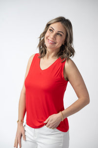 Noelle Tank in Red