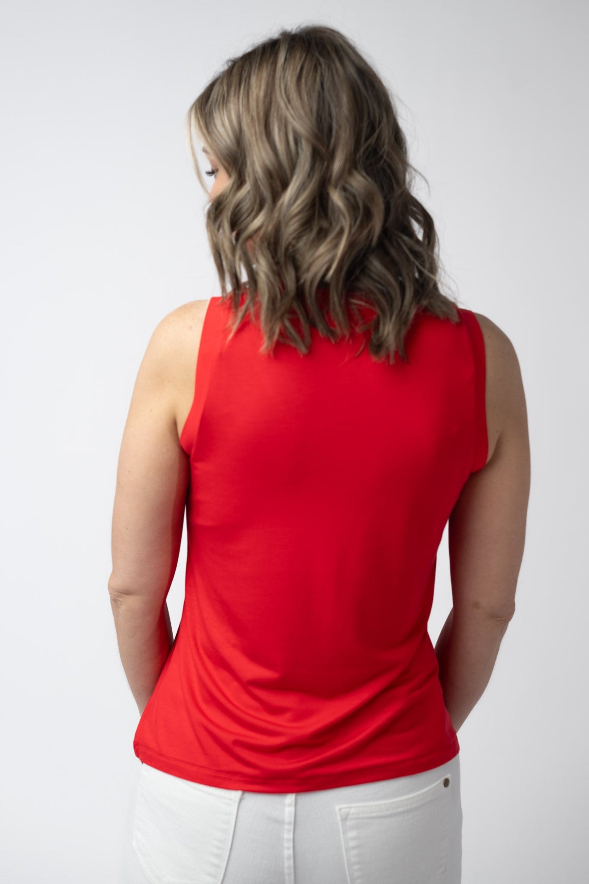 Noelle Tank in Red