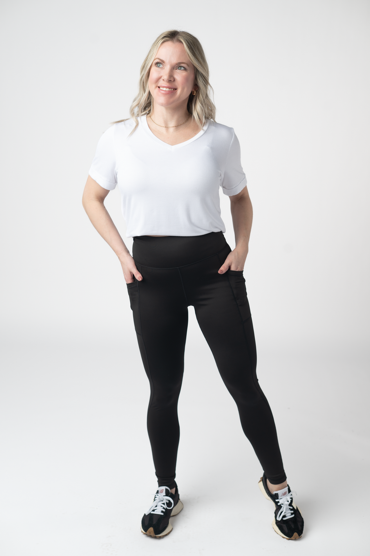 Athleisure Leggings in Black
