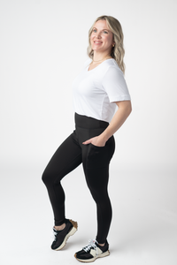 Athleisure Leggings in Black