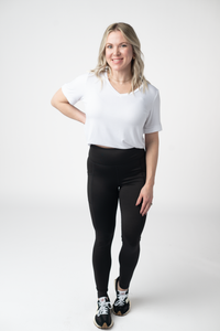 Athleisure Leggings in Black