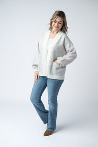 Kinsley Cardigan in Bright Pastel Mix