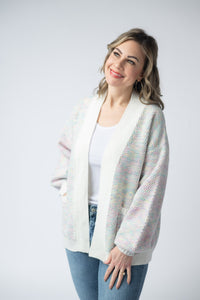 Kinsley Cardigan in Bright Pastel Mix