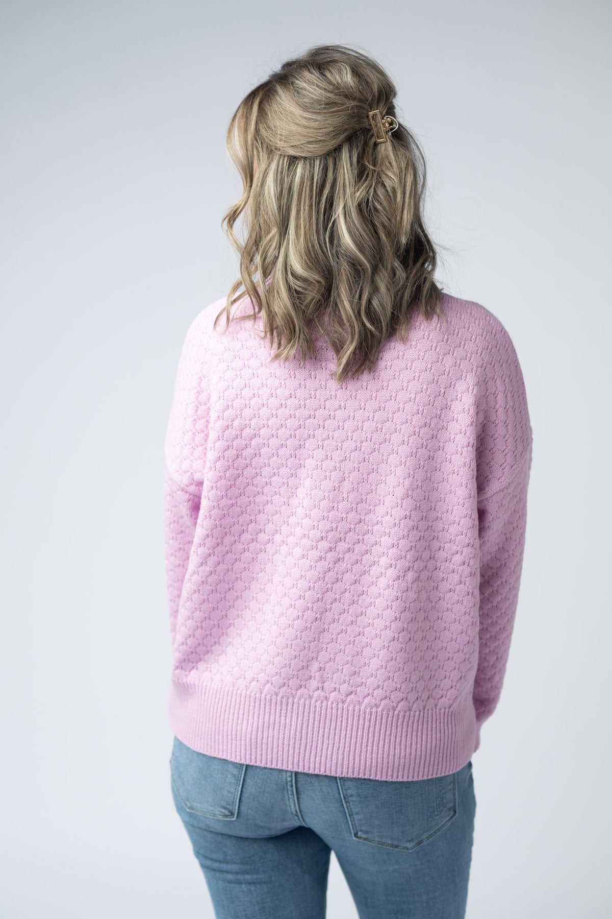 Gianna Pullover Sweater in Pink