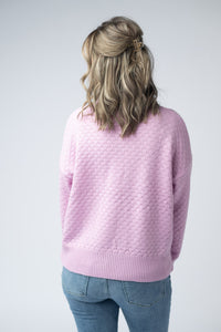 Gianna Pullover Sweater in Pink