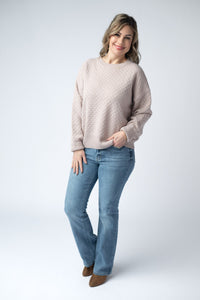 Gianna Pullover Sweater in Neutral