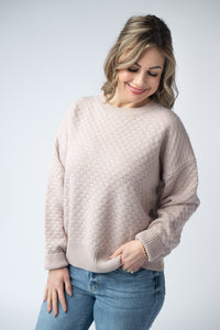 Gianna Pullover Sweater in Neutral