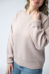 Gianna Pullover Sweater in Neutral