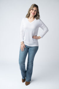 Larissa Long Sleeve in White